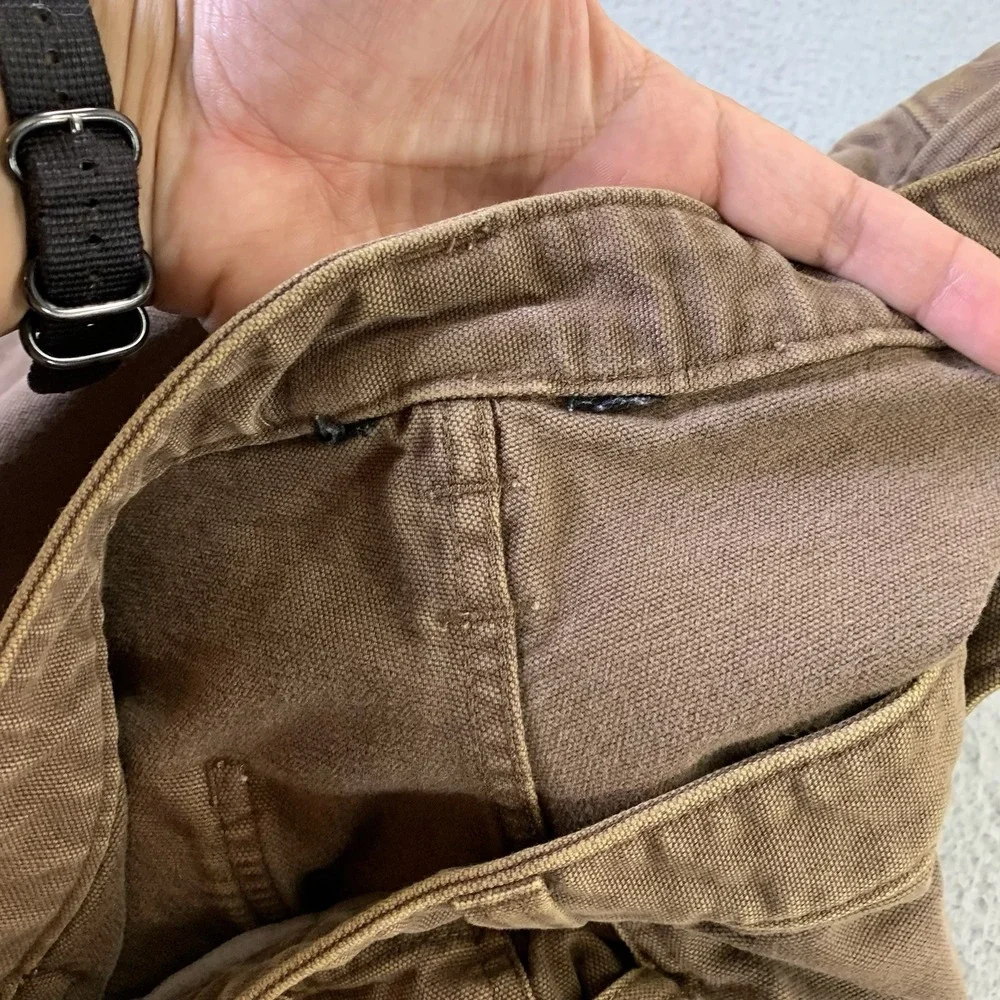 The North Face Canvas Pants Mens 36x29 Brown Relaxed Work Hike Outdoor‎ Gorpcore